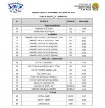 Feira do Pescado 2026